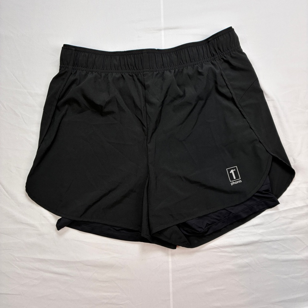 1st Phorm Women's Black Athletic Shorts